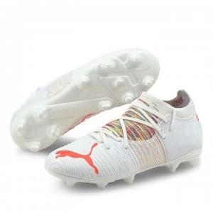 Puma Future Z 3.1 Junior FG Football Boots - WHITE/RED