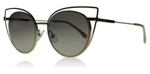 Image of Fendi 0176/S Sunglasses Palladium 010EU 53mm