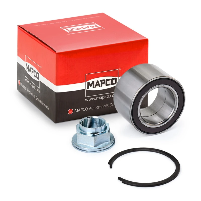 Image of MAPCO 26008 Wheel bearing kit Front axle both sides Wheel Bearing Kit (654)