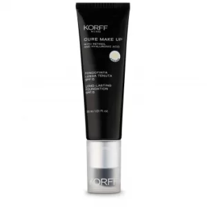 image of Korff NeverEnding Foundation Long-Lasting Colour 01 Creme SPF15 30ml