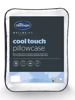 Image of Silentnight Wellbeing Cool Touch Pillowcase