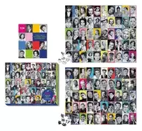 Image of turner classic movies leading ladiesleading men 2 in 1 doubled sided 500 pi