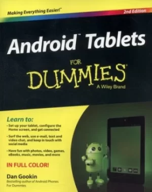 Image of Android tablets for dummies by Dan Gookin