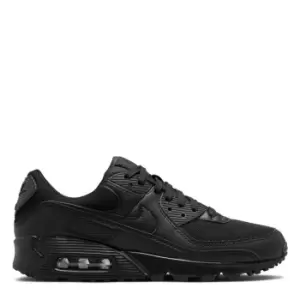 image of Nike Air Max 90 Womens Shoes - Black