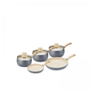 image of Tower Scandi Non-Stick 5 Piece Pan Set