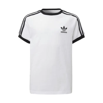 image of adidas DV2901 boys's Childrens T shirt in White - Sizes 11 / 12 years,13 / 14 years,9 / 10 years,8 / 9 ans,10 / 11 ans,12 / 13 ans,15 / 16 ans