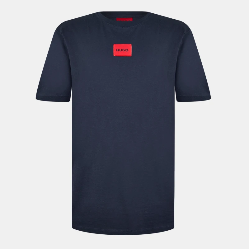 Image of Hugo Diragolino T Shirt - Blue Blue XS