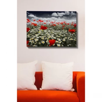 Image of Kanvas Tablo (70 x 100) - 60 Multicolor Decorative Canvas Painting