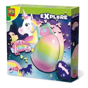 image of SES Creative - Childrens Explore Hatching Unicorns (Multi-colour)