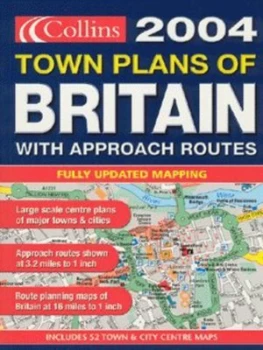 Image of Collins 2004 Town Plans of Britain Paperback