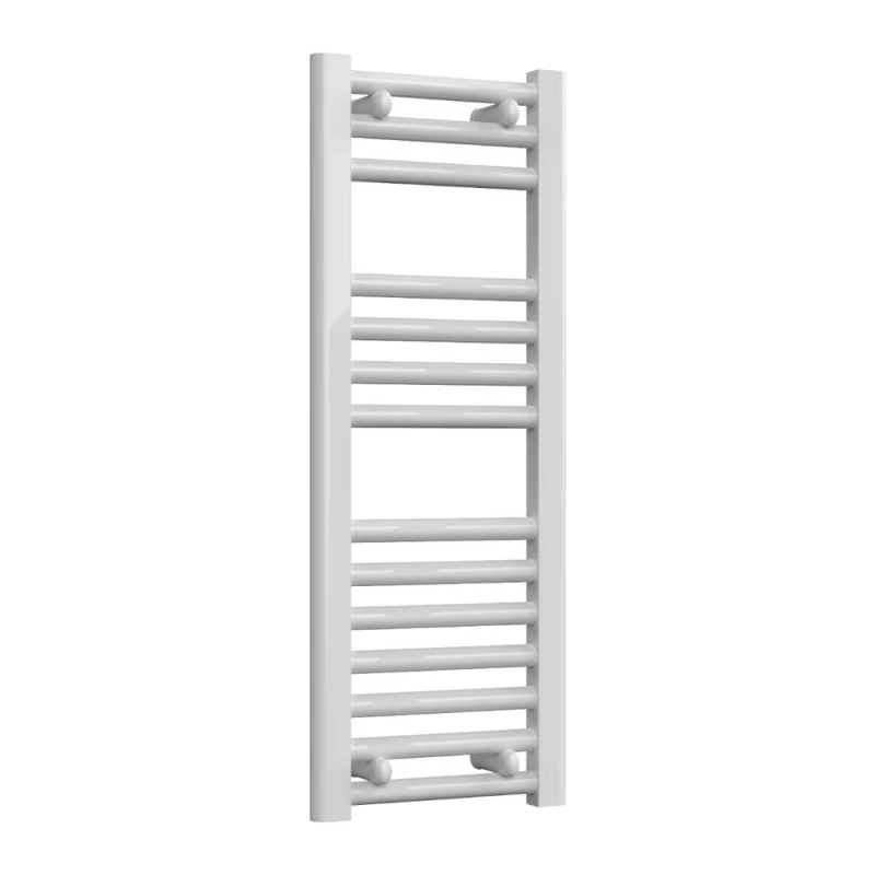 Image of Bathroom Kingdom Diva White Straight Heated Towel Rail 800x300 White Unisex