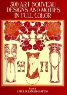 Image of 300 art nouveau designs and motifs in full color