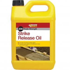 Image of Everbuild 206 Trade Strength Strike Release Oil 5L