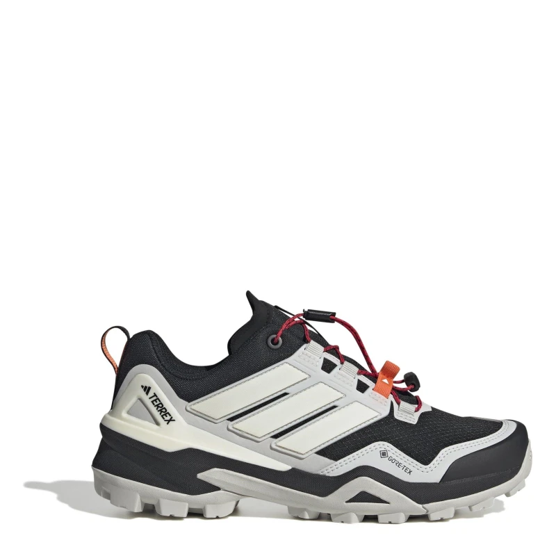 Image of adidas Womens Skychaser Waterproof Trekking Shoes Black/White female 7 (40.7)