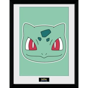 Image of Pokemon Bulbasaur Face Collector Print