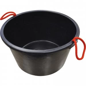 image of Faithfull Builders Bucket 40l Black