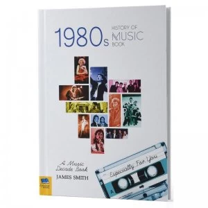 Image of Personalised 1980s History of Music Hardback