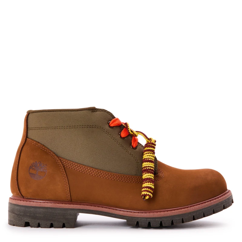 Image of Timberland Mens Premium Mid Lace-Up Chukka Boots Med Brown male 6.5 (40)