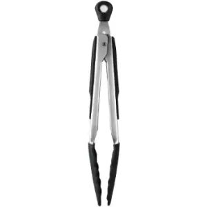 image of OXO Good Grips 9" Tongs With Silicone Heads