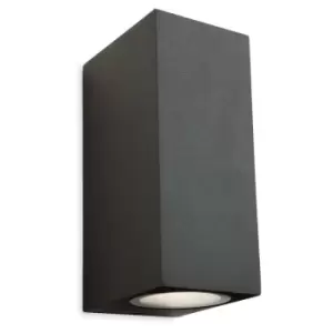 Image of Wall light 2 bulbs Capital, graphite
