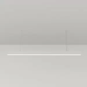 Image of Maytoni Maytoni basis Bar Pendant Ceiling Light White Integrated LED 4000K