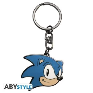 image of Sonic - Sonic Metal Keyring