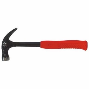 image of C.K Tools High Visibility Steel Claw Hammer - 16 Oz