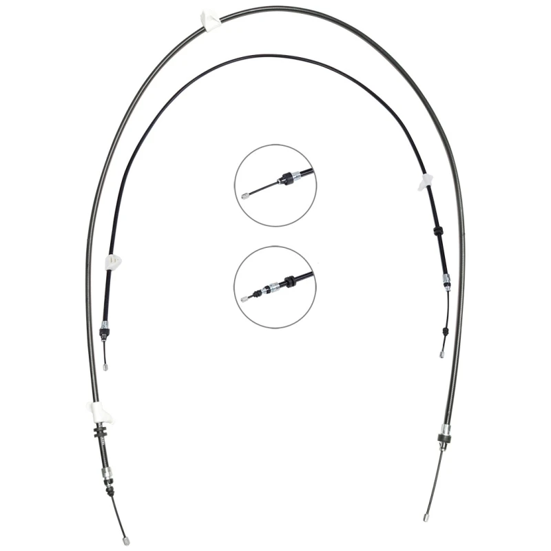 Image of RIDEX 124C1388 Brake Cable Right Rear Cable,parking brake (124)