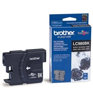 Image of Brother LC980 Black Ink Cartridge