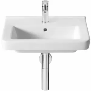 image of Roca Dama-N Compact Wall Hung Basin 500mm Wide 1 Tap Hole