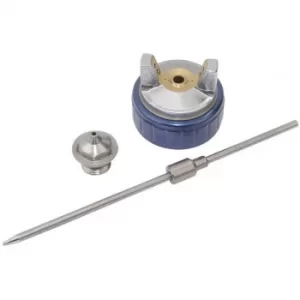 Image of Draper Spare Nozzle, Needle & Cap Set for Spray Guns 09706 & 09707, 1.7mm