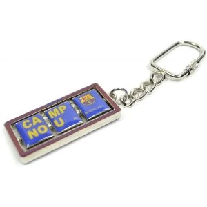 Image of FC Barcelona Spinner Keyring