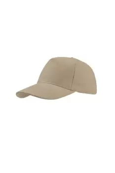 image of Liberty Five Buckle Heavy Brush Cotton 5 Panel Cap