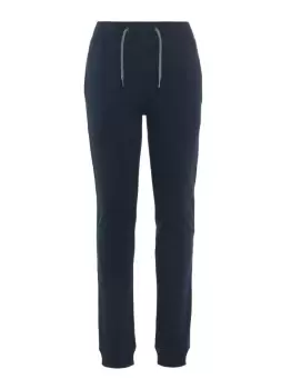 Image of NAME IT Solid Coloured Sweat Pants Men Blue