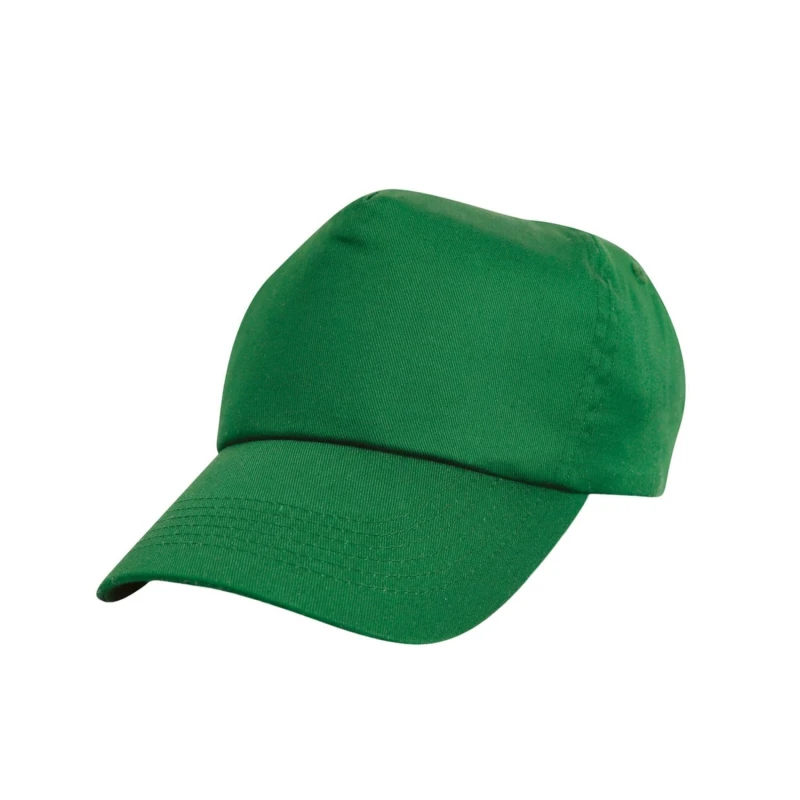 Image of Result Black Cap in Green Green Unisex One Size