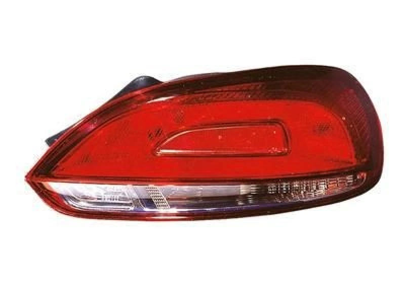 Image of VAN WEZEL 5849922 Rear light with bulb holder, Right Combination Rearlight (391)