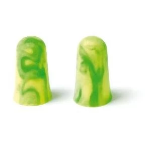 image of Moldex 7700 Purafit Uncorded Earplugs PU Foam GreenYellow Ref M7700