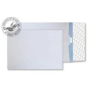 Image of Blake Premium Secure Gusset P&S White C4 324x229x25mm 125gsm Ref