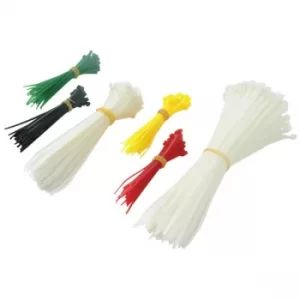 Image of Faithfull FAICT400 Cable Ties (Barrel Pack 400)