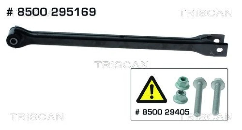 Image of TRISCAN Suspension arm TRISCAN 8500 295169