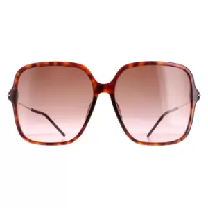 Image of Square Dark Havana Brown Gradient GG1267S