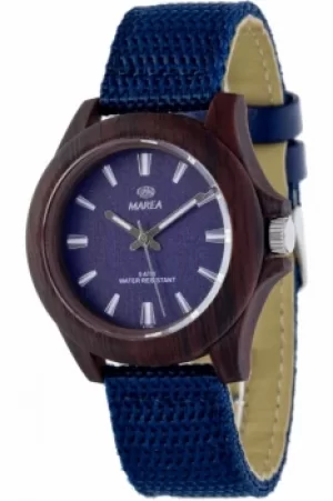 Image of Ladies Marea Wood Look Watch B41193/7