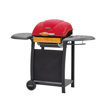 Image of Outback Omega Charcoal BBQ Grill - Red