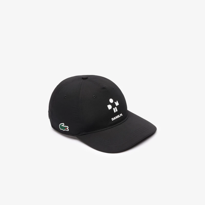 Image of Lacoste Tennis x Daniil Medvedev Cap - Black One Size