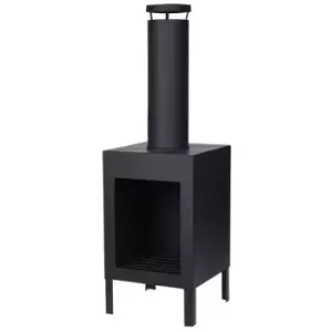 Image of Square Chimney Fire Place 30x30x100 [788222]