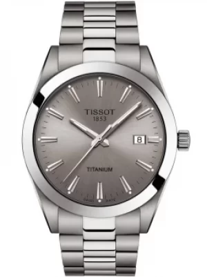 image of Tissot Mens Gentleman Titanium Watch T127.410.44.081.00