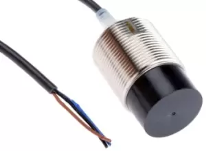 Image of Omron M30 x 1.5 Inductive Proximity Sensor - Barrel, PNP Output, 20 mm Detection, IP67