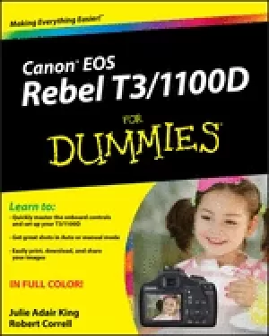 Image of canon eos rebel t3 1100d for dummies