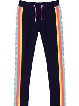 Image of Little Marc Jacobs Kids Logo Tape Track Pants - Navy, Size 6 Years, Women