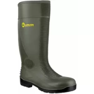Image of Amblers Steel FS100 Mens Safety Wellingtons (39 EUR) (Green) - Green